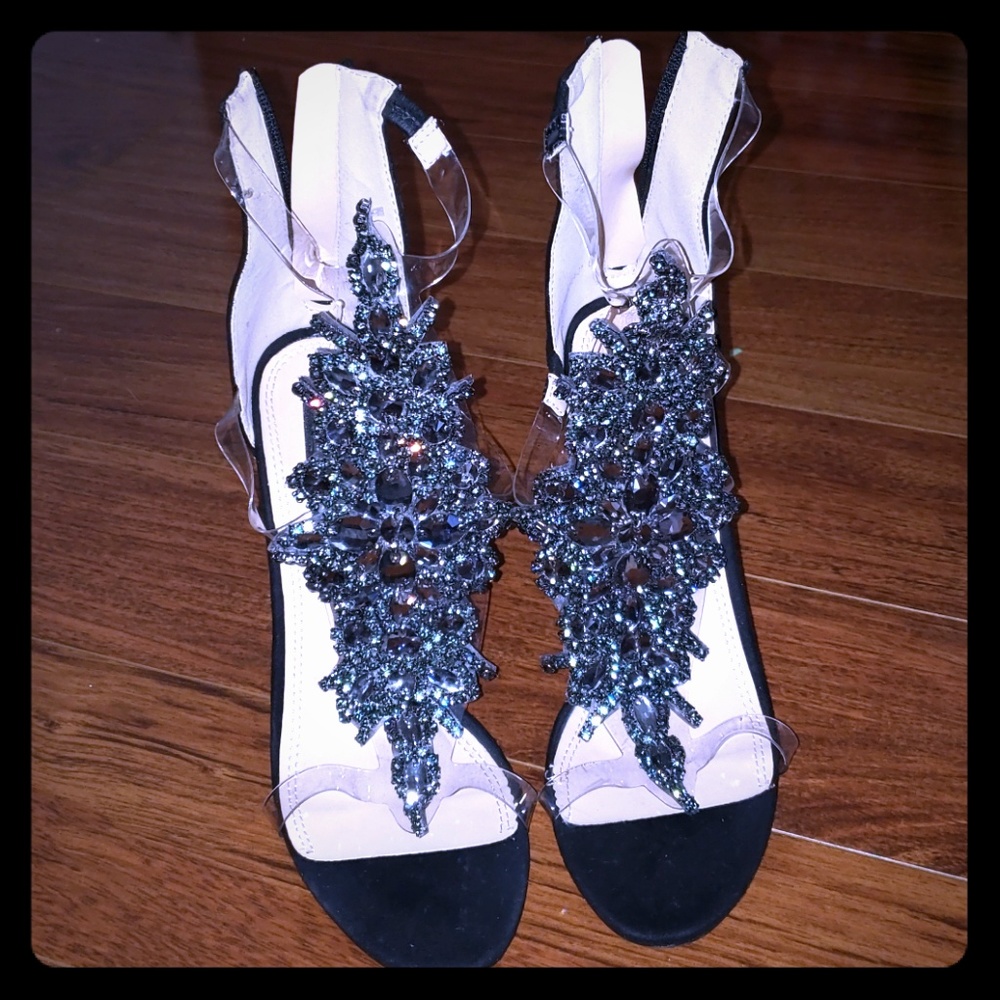 Crystal heels